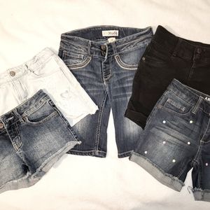 LOT 5 girls shorts sz 10